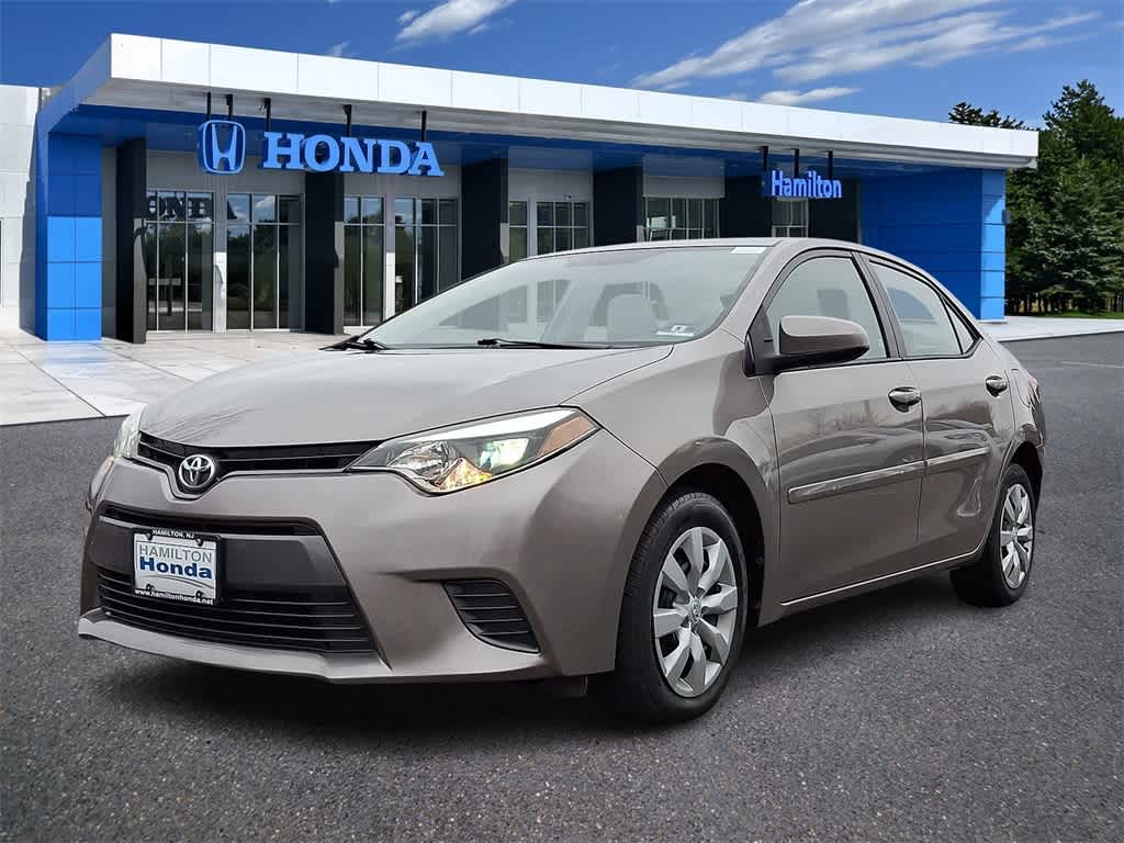 2015 Toyota Corolla LE -
                  Hamilton, NJ