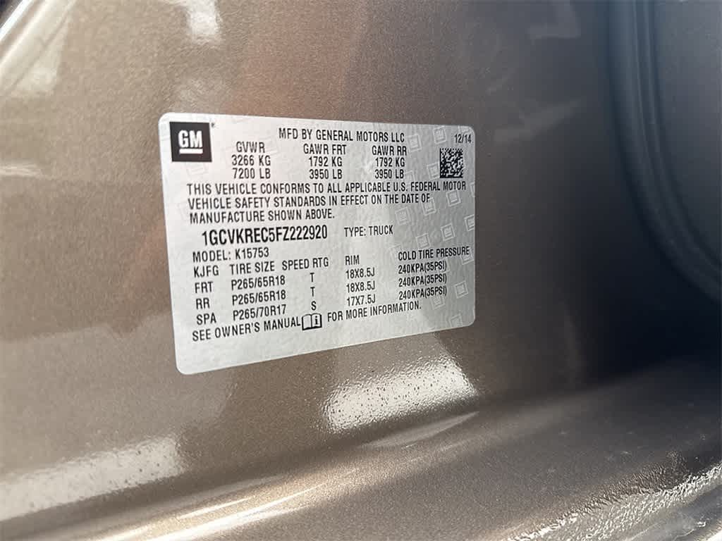 Thumbnail: 2015 Chevrolet Silverado 1500 - 7