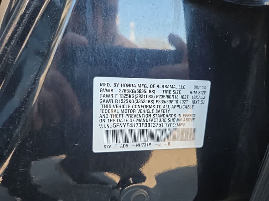 Thumbnail: 2015 Honda Pilot - 26