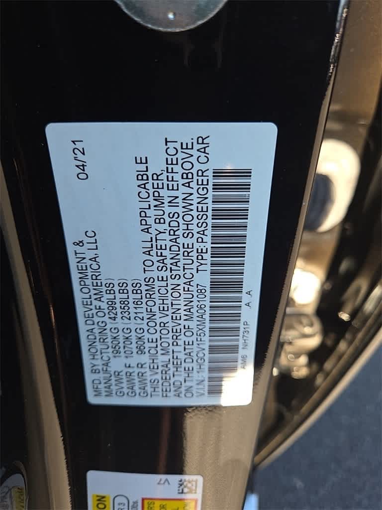 Thumbnail: 2021 Honda Accord - 19