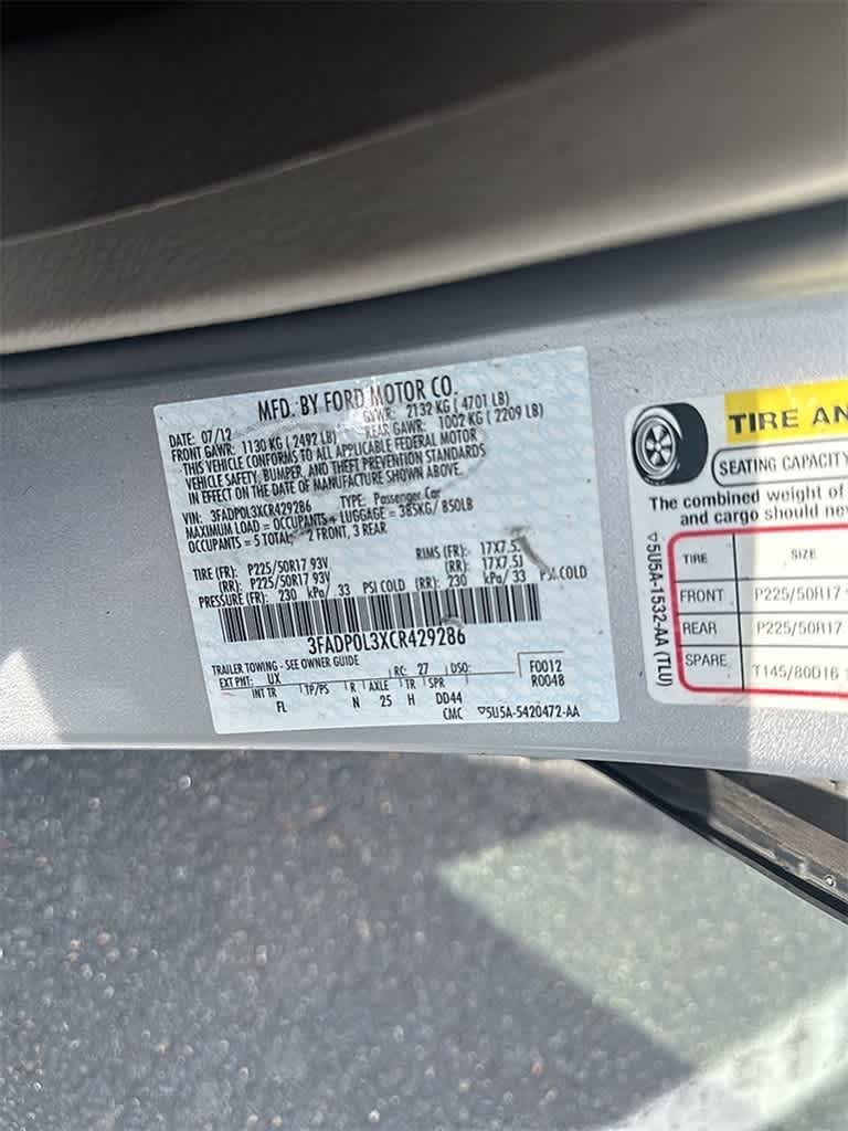 Thumbnail: 2012 Ford Fusion - 10