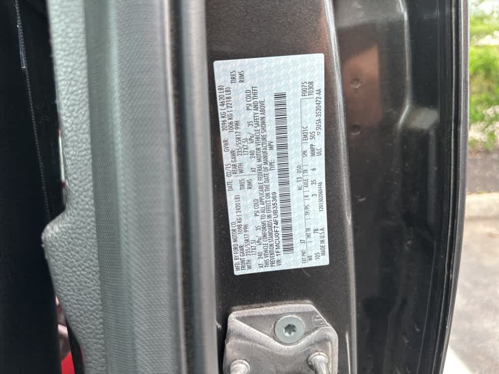 2015 Ford Escape S 8