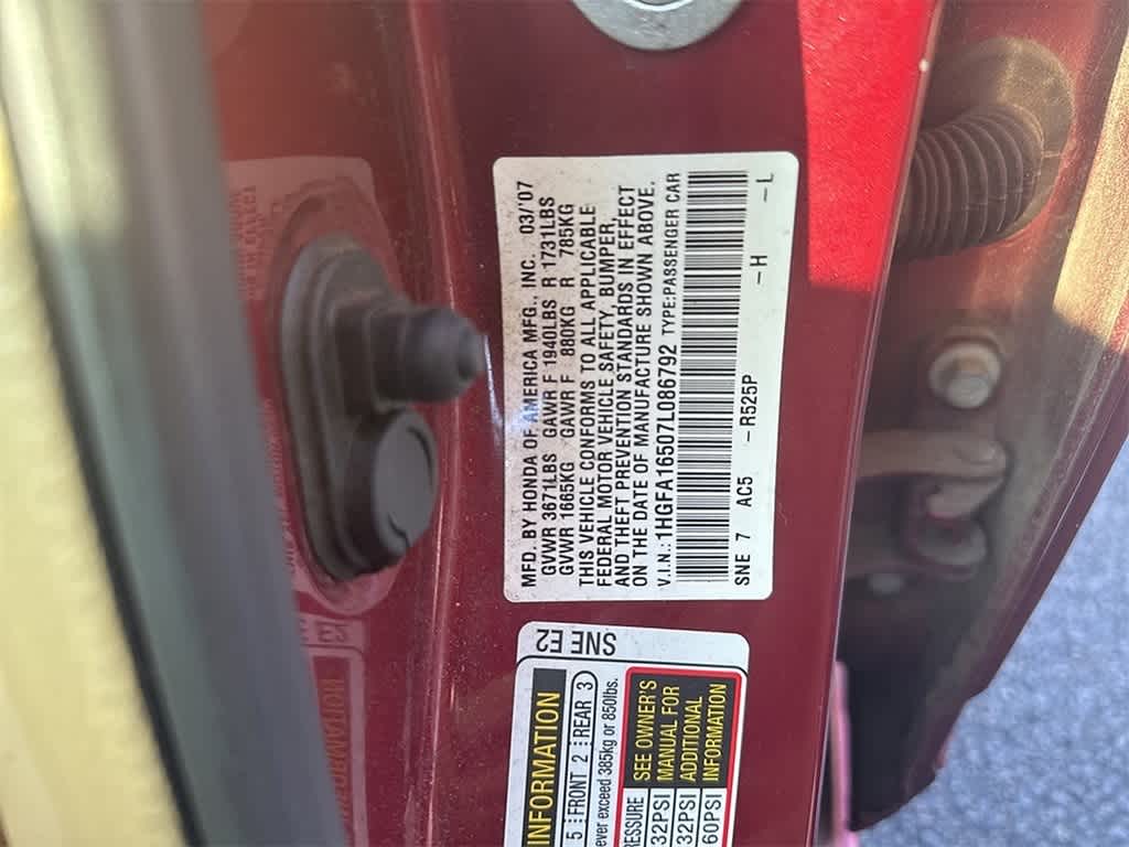 Thumbnail: 2007 Honda Civic - 7