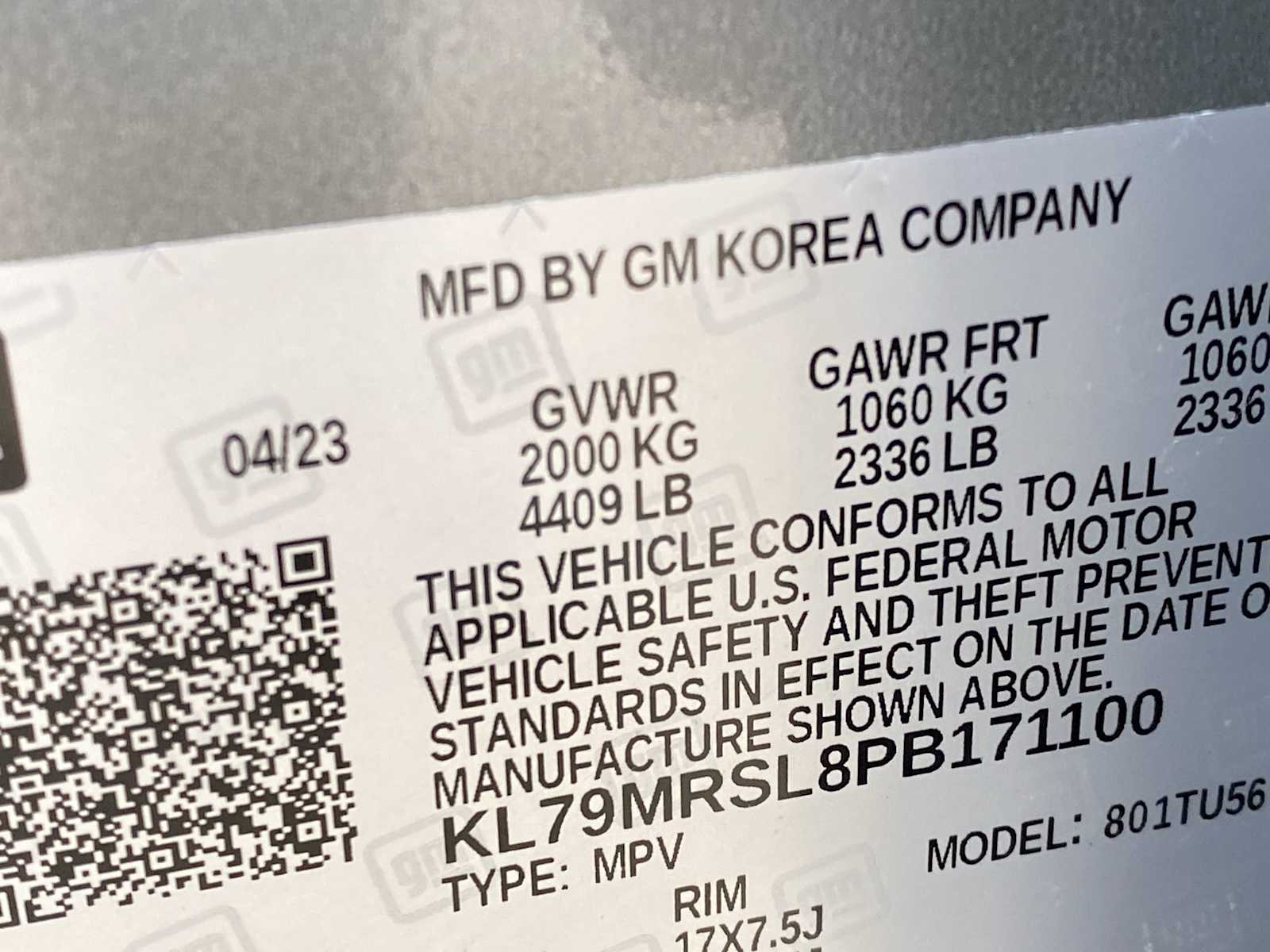 Thumbnail: 2023 Chevrolet TrailBlazer - 28