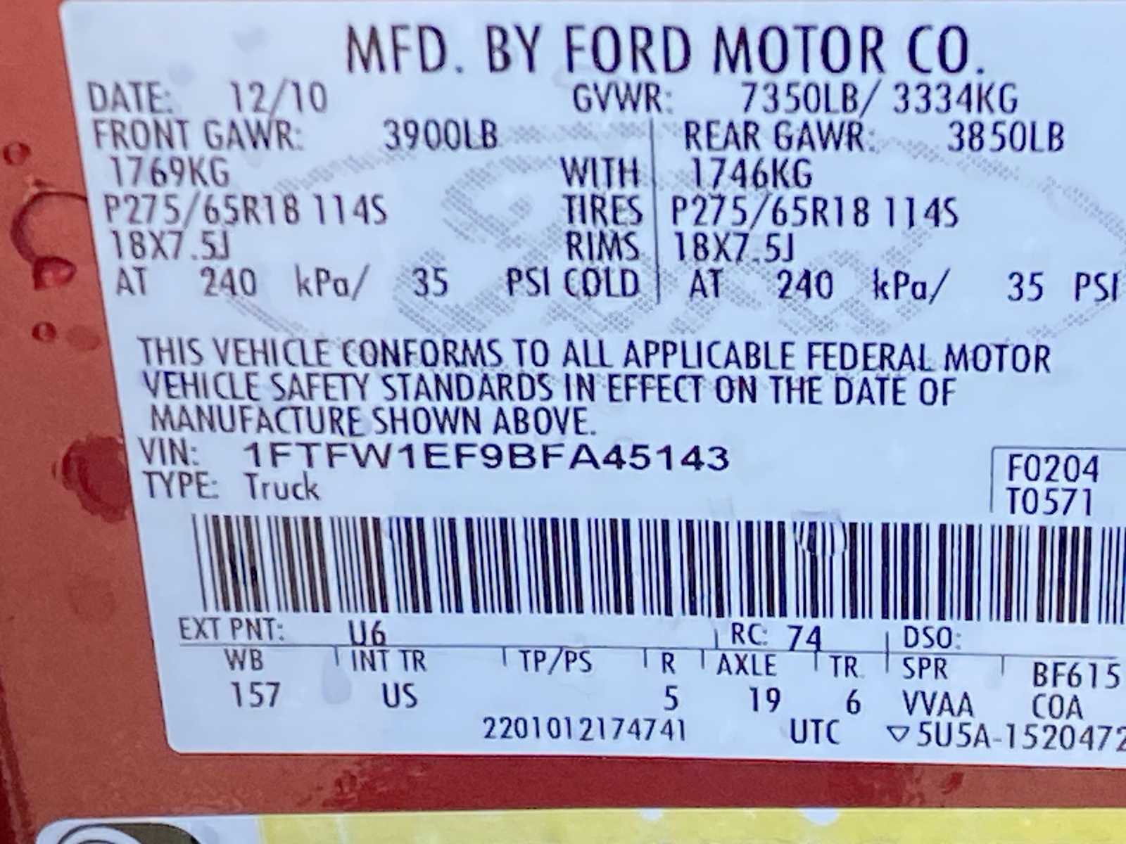 Thumbnail: 2011 Ford F-150 - 22