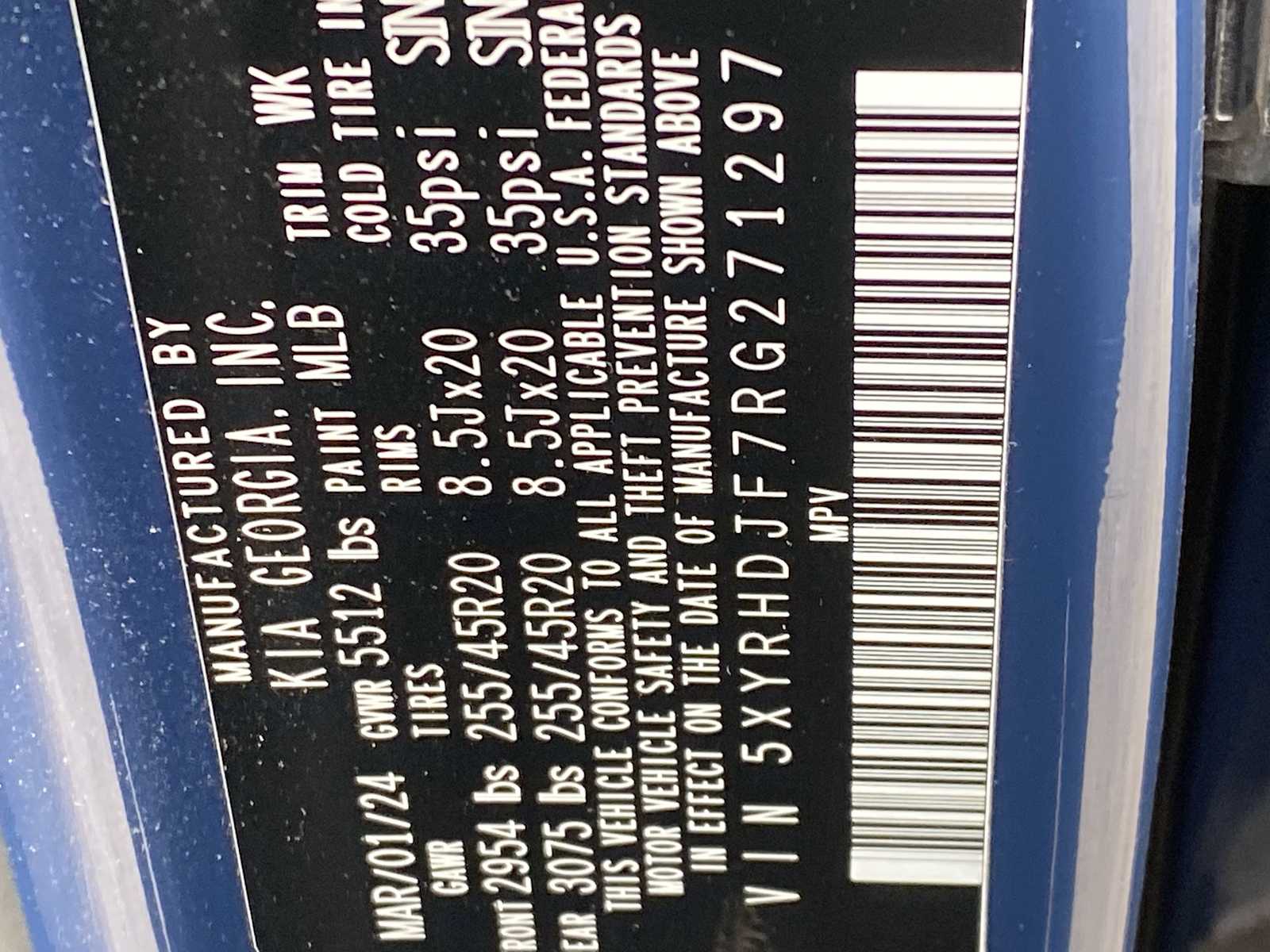 Thumbnail: 2024 Kia Sorento - 30