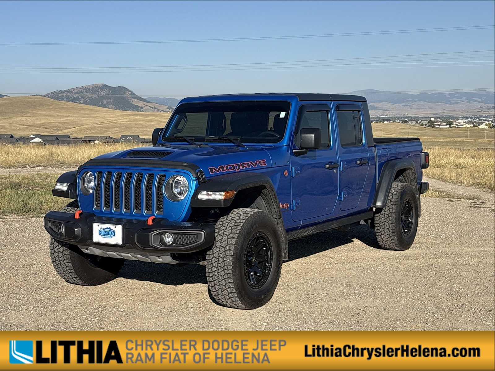 Used 2021 Jeep Gladiator Mojave Hydro Blue Pearlcoat For Sale in