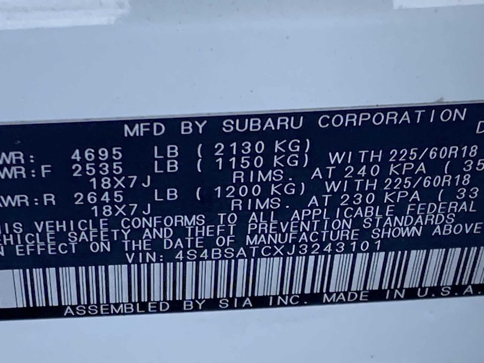 Thumbnail: 2018 Subaru Outback - 32