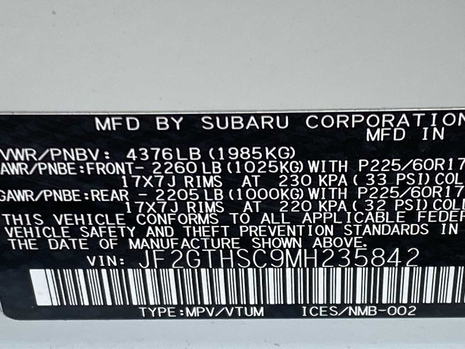 Thumbnail: 2021 Subaru Crosstrek - 36