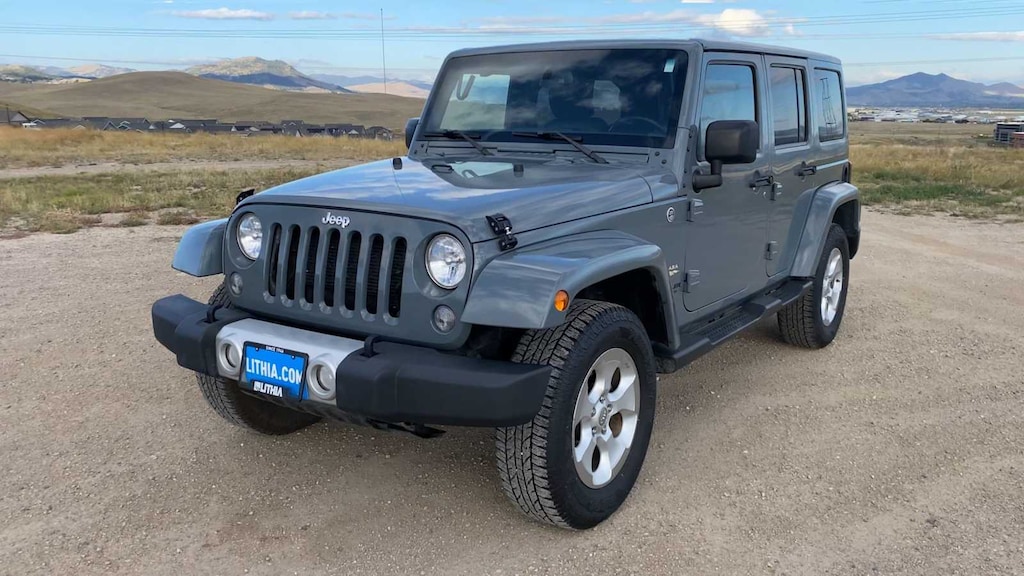 Used 2015 Jeep Wrangler Unlimited Sahara 4x4 SUV