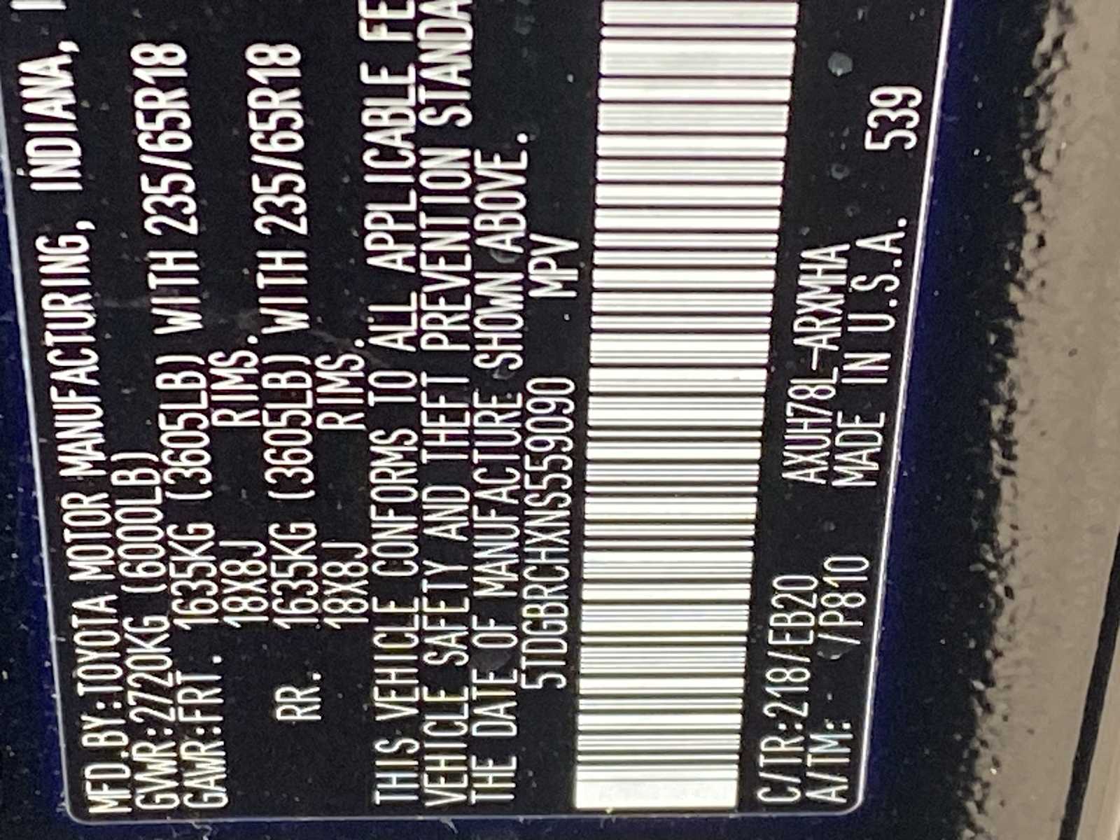 Thumbnail: 2022 Toyota Highlander - 38