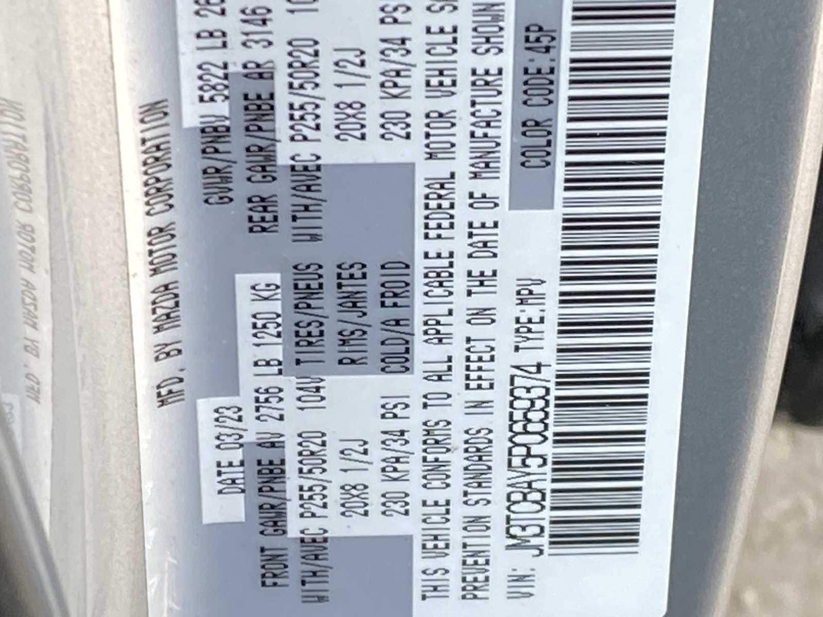 Thumbnail: 2023 Mazda CX-9 - 32