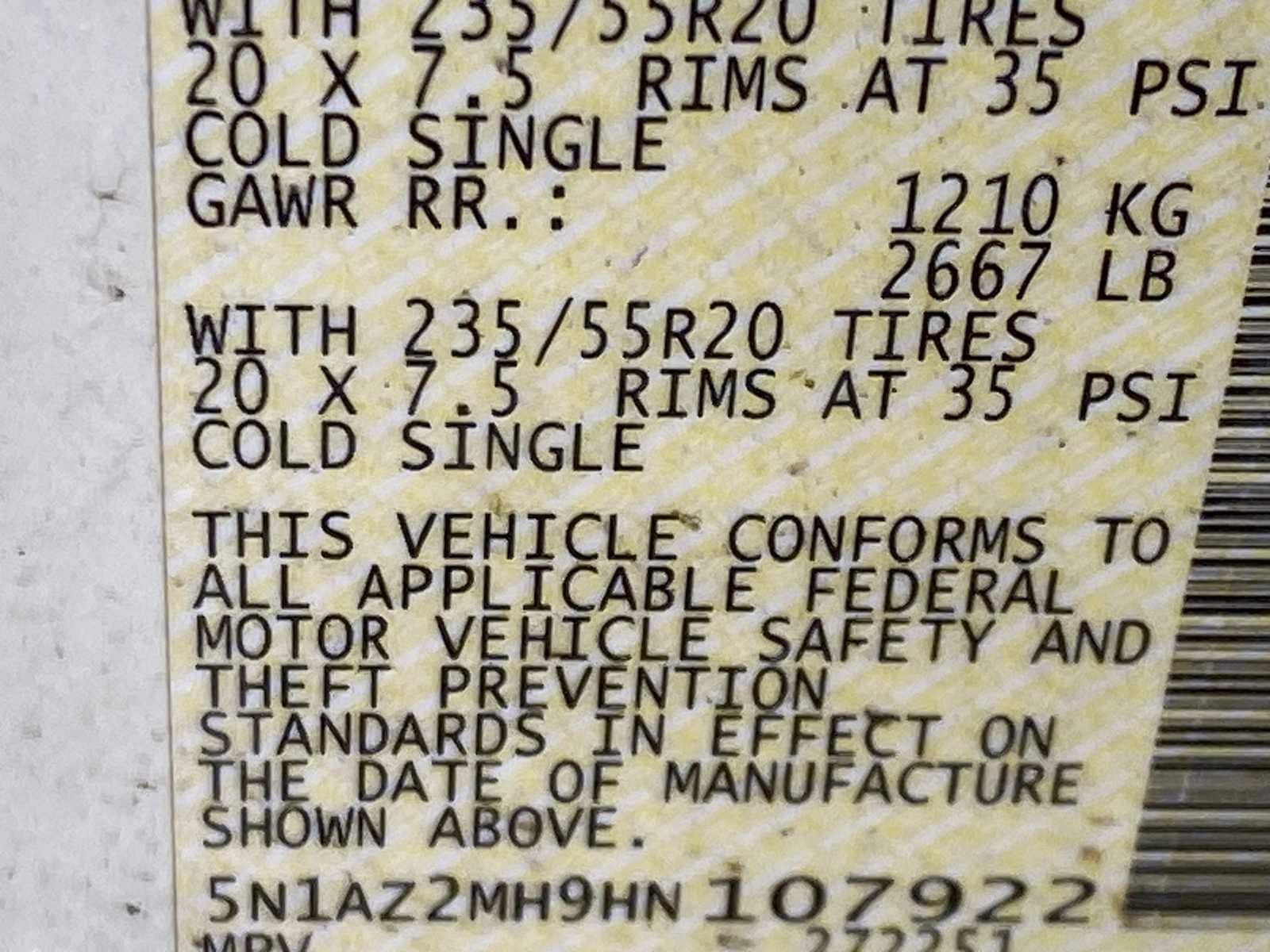 Thumbnail: 2017 Nissan Murano - 21