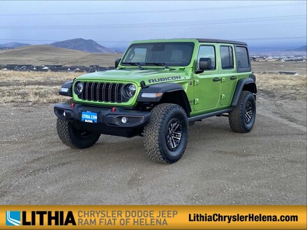 New 2026 Jeep Wrangler 4-DOOR RUBICON Sport Utility Helena, MT