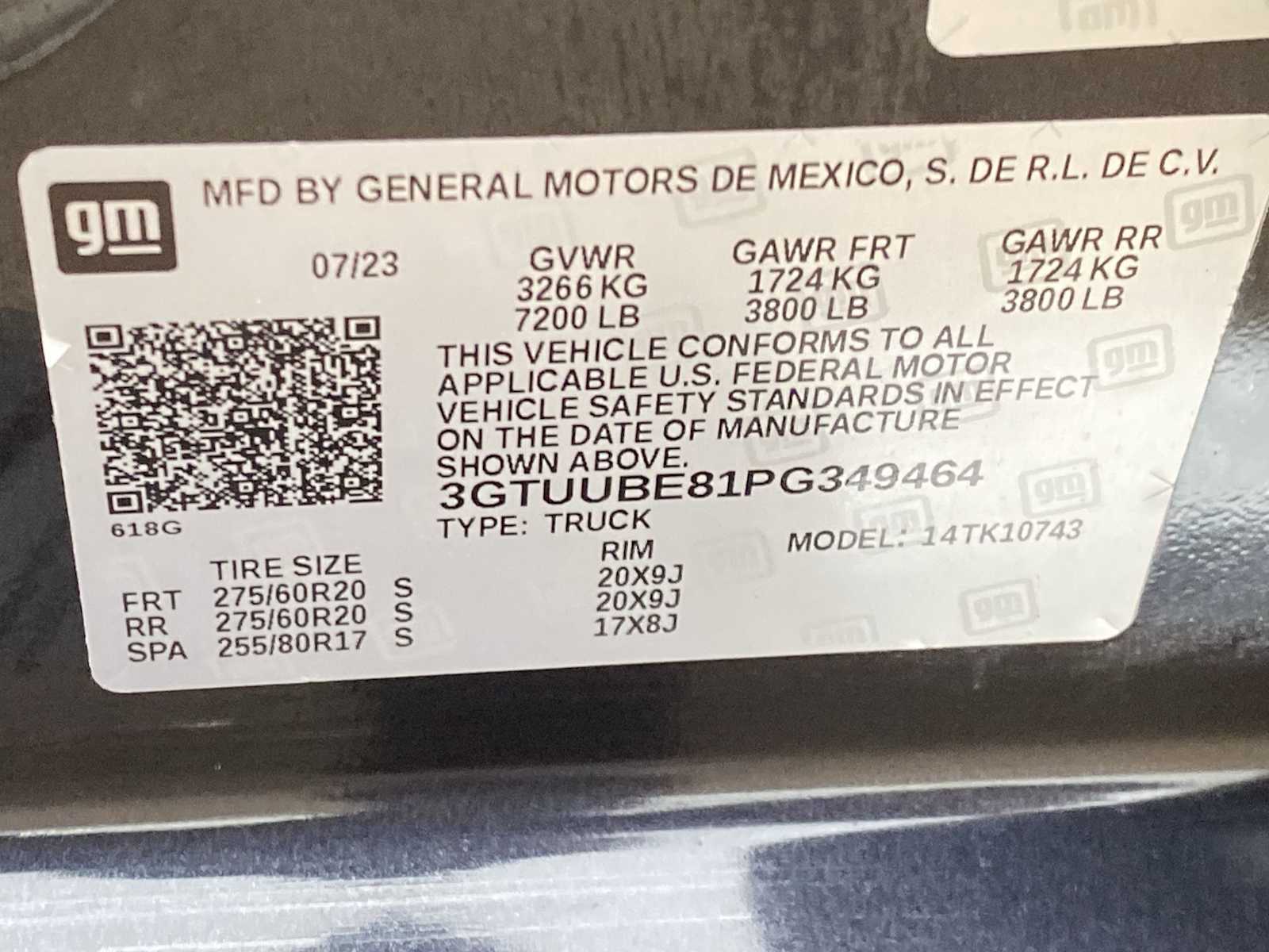 Thumbnail: 2023 GMC Sierra 1500 - 20