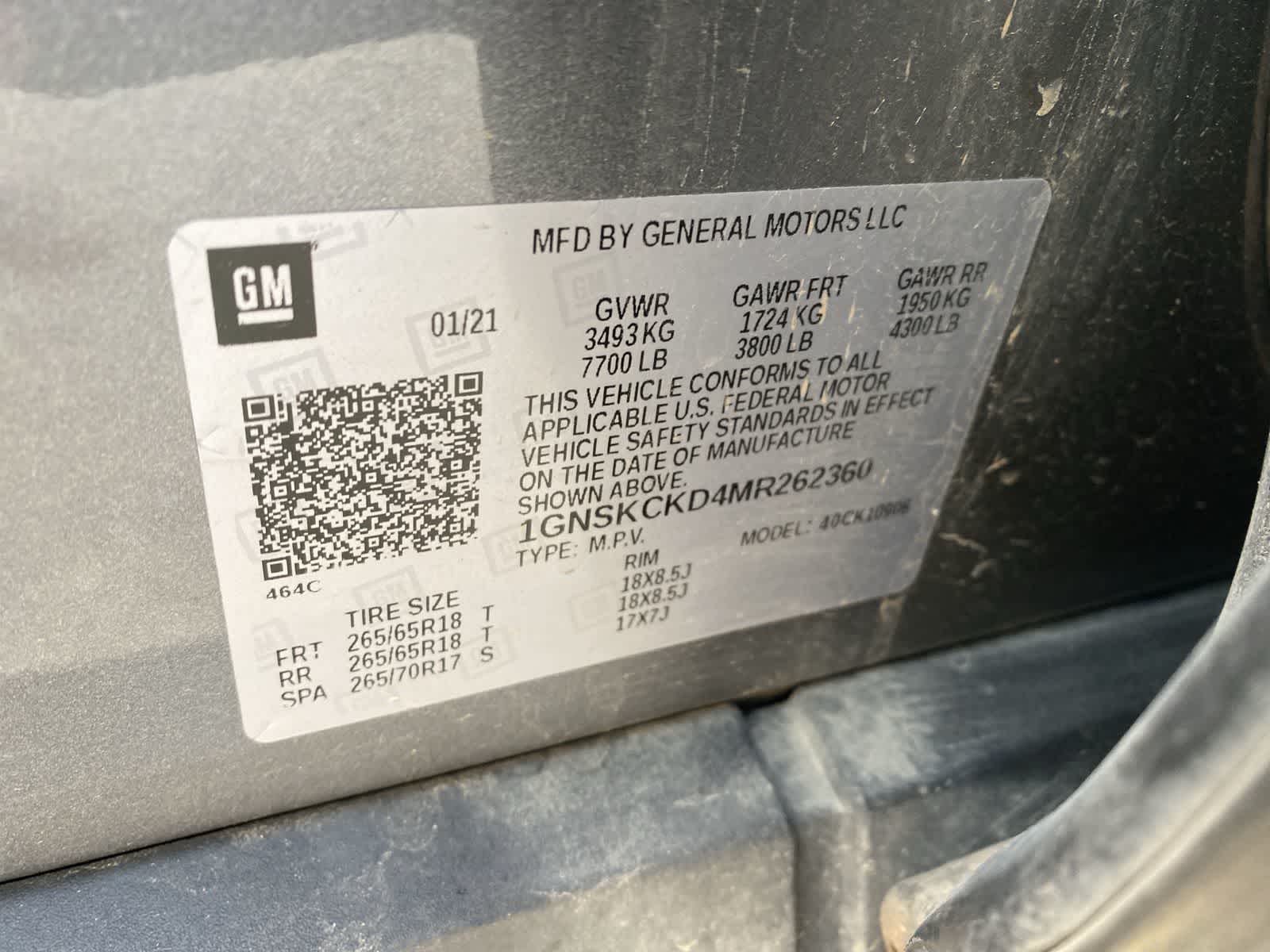 Thumbnail: 2021 Chevrolet Suburban - 19