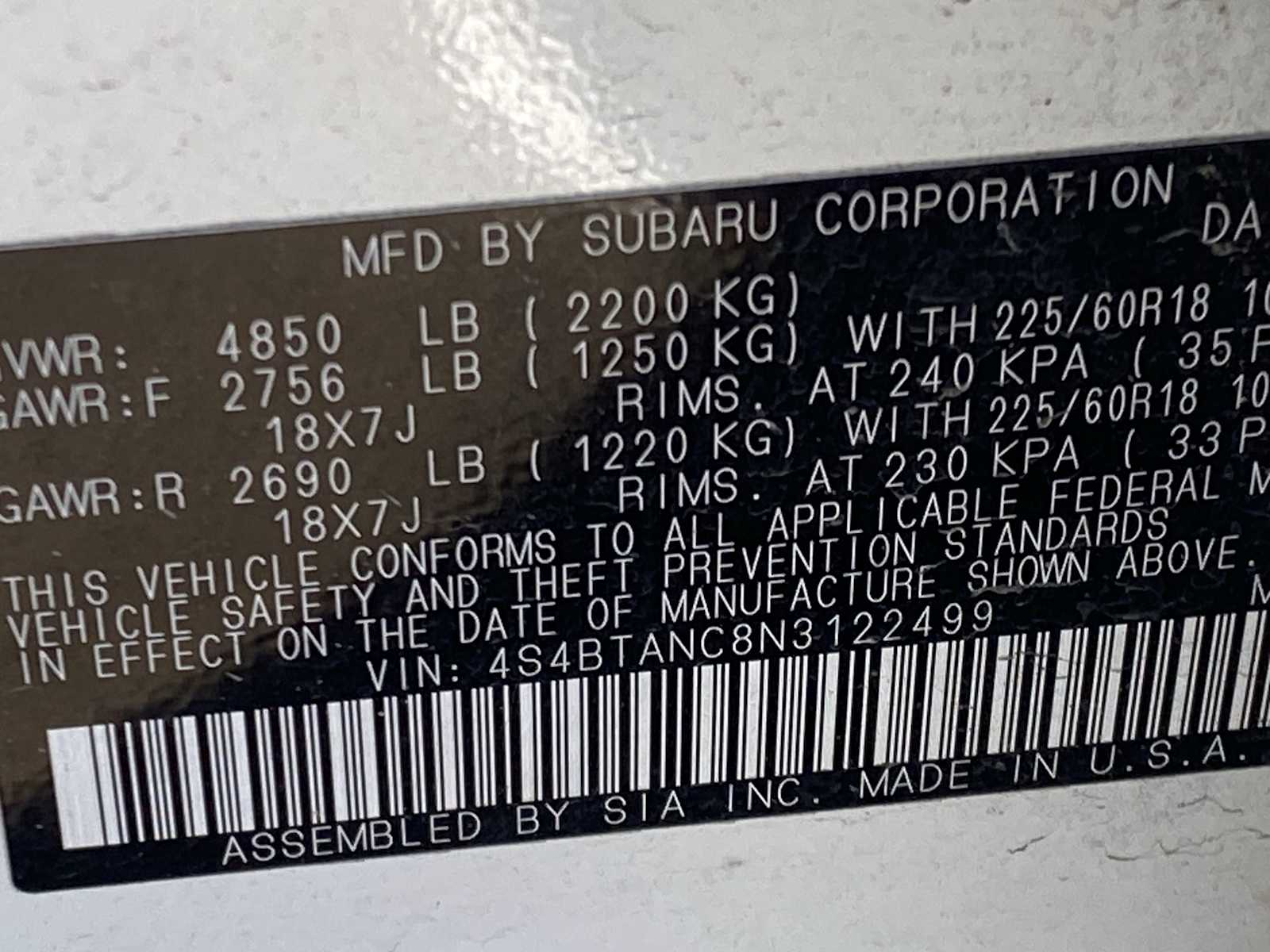 Thumbnail: 2022 Subaru Outback - 36