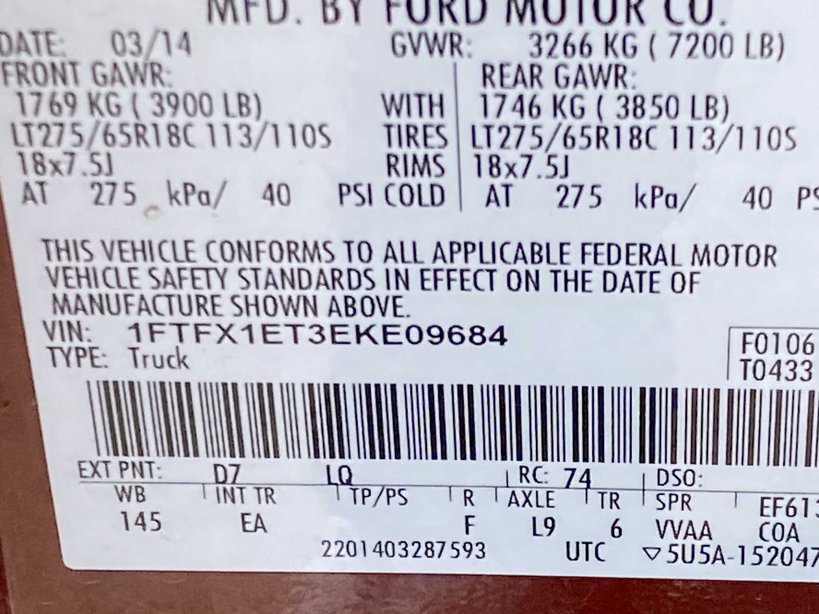 Thumbnail: 2014 Ford F-150 - 36