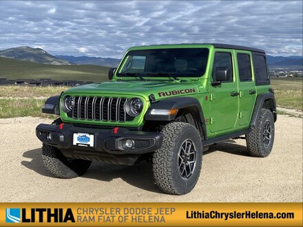 New 2026 Jeep Wrangler 4-DOOR RUBICON Sport Utility Helena, MT