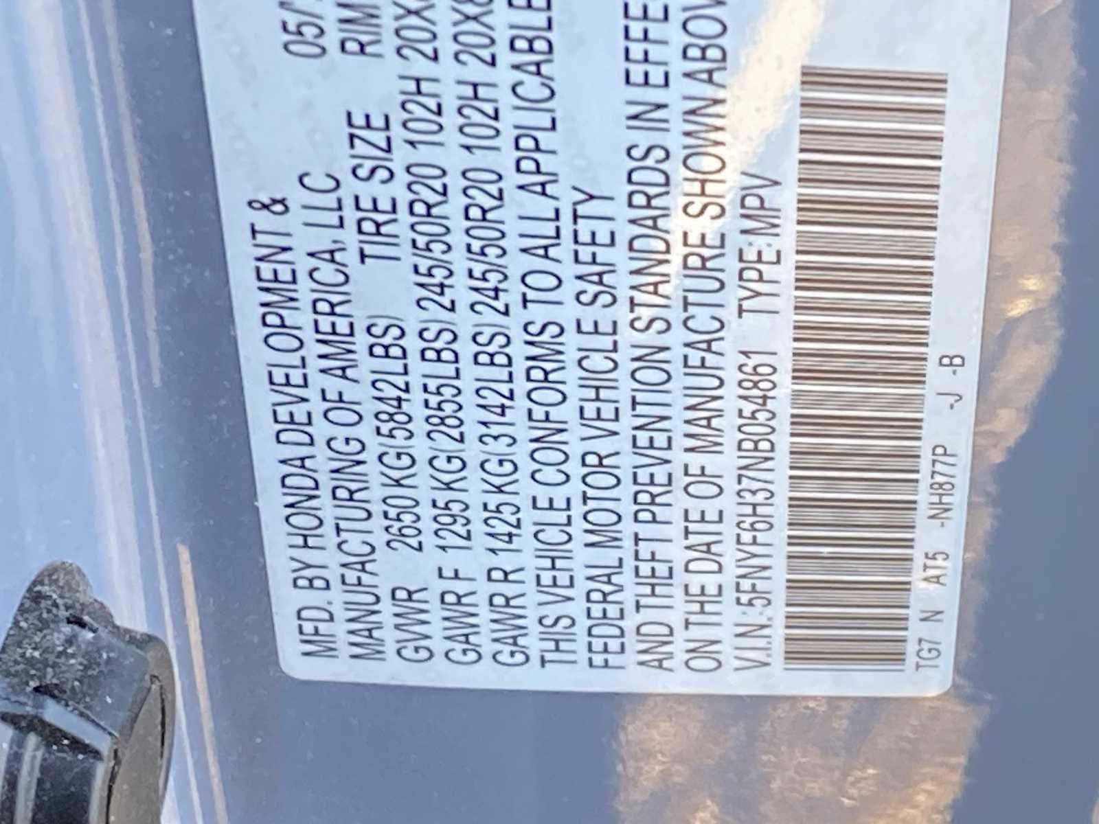 Thumbnail: 2022 Honda Pilot - 31