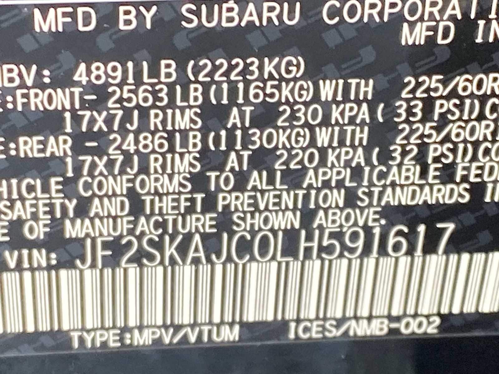 Thumbnail: 2020 Subaru Forester - 36