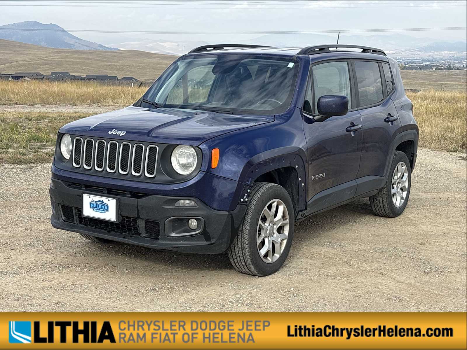 Used 2018 Jeep Renegade Latitude with VIN ZACCJBBB6JPH69411 for sale in Helena, MT