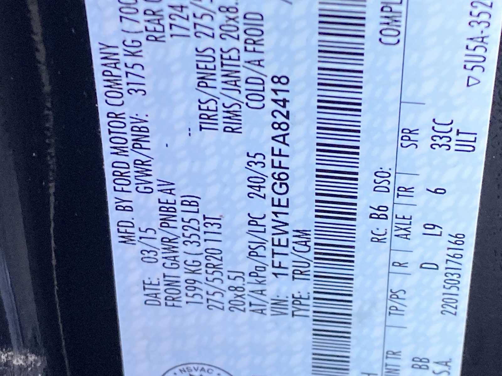 Thumbnail: 2015 Ford F-150 - 39