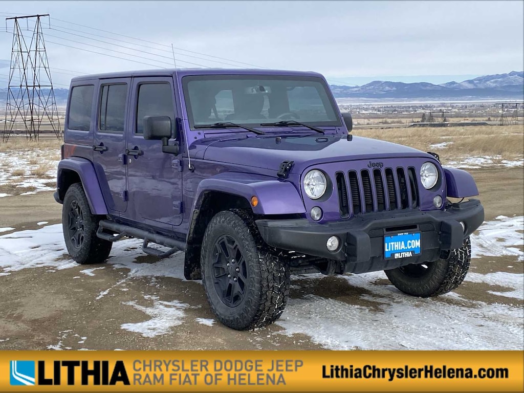 Used 2016 Jeep Wrangler JK Unlimited Sahara 4x4 SUV
