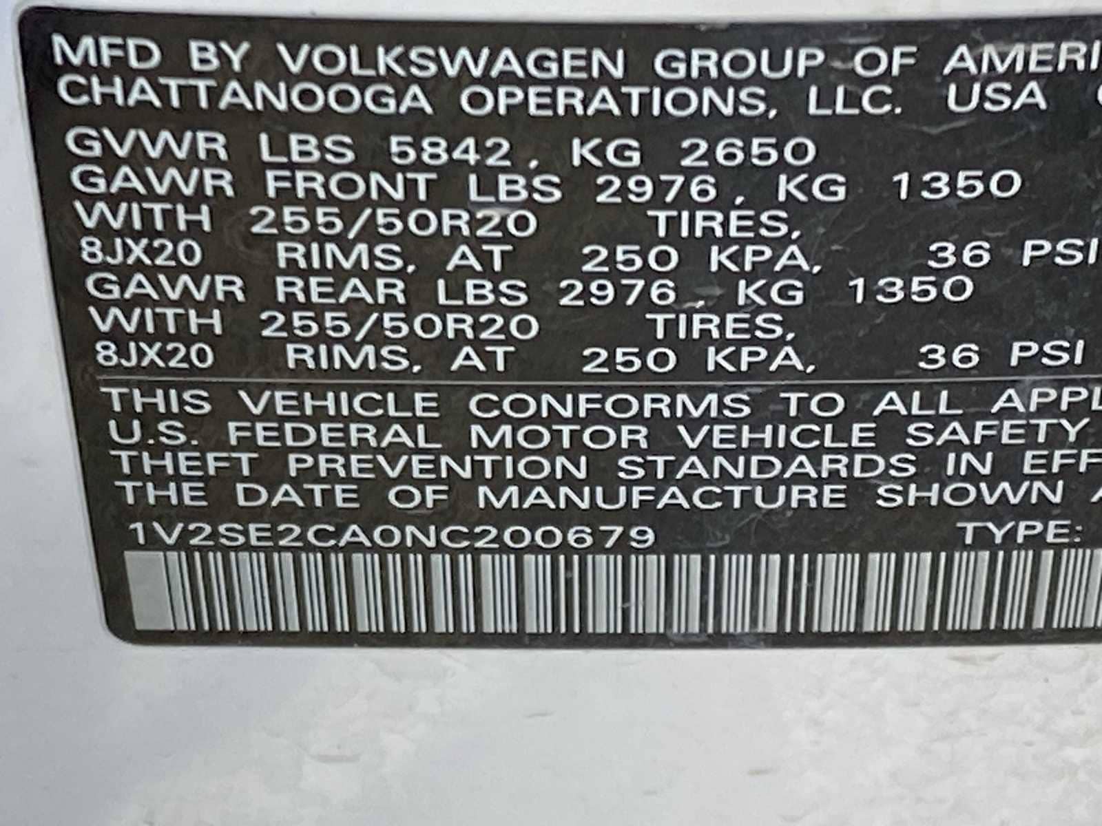 Thumbnail: 2022 Volkswagen Atlas - 23