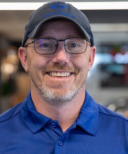 Staff member Levi Clausen from f4c017bd2442