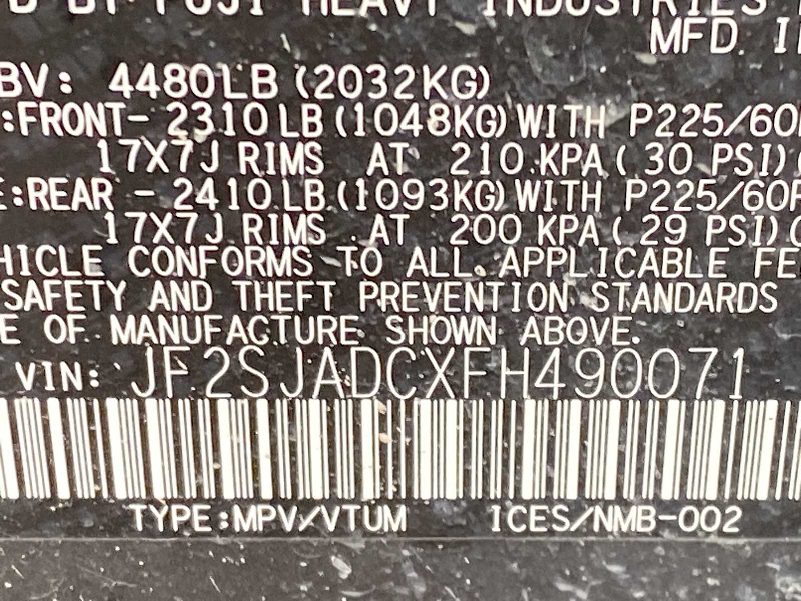 Thumbnail: 2015 Subaru Forester - 22