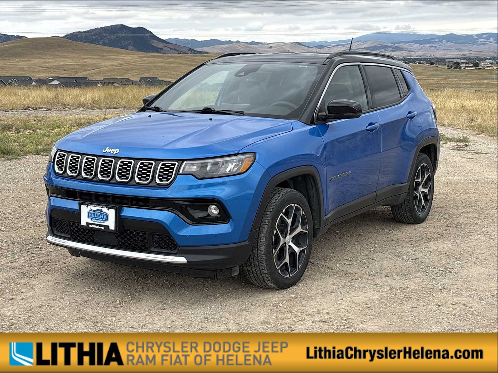 Used 2024 Jeep SUV Limited Hydro Blue Pearlcoat For Sale at Lithia