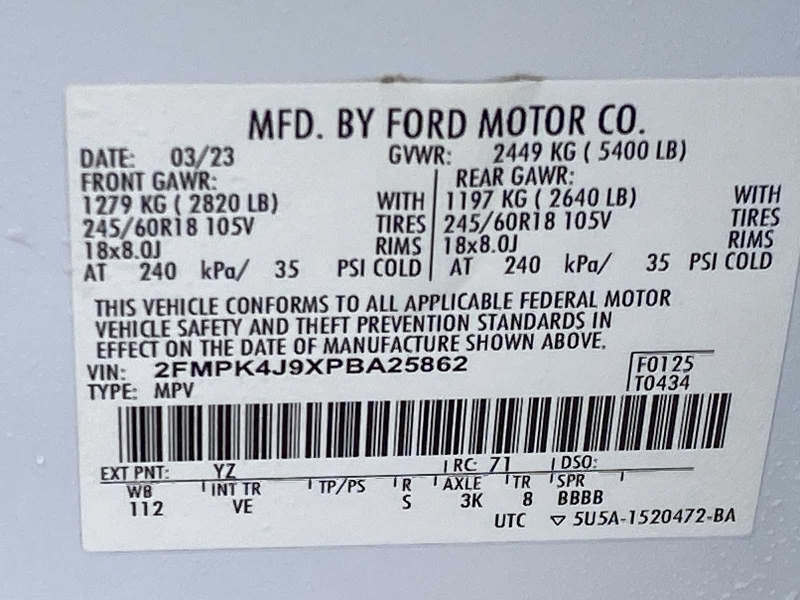 Thumbnail: 2023 Ford Edge - 27