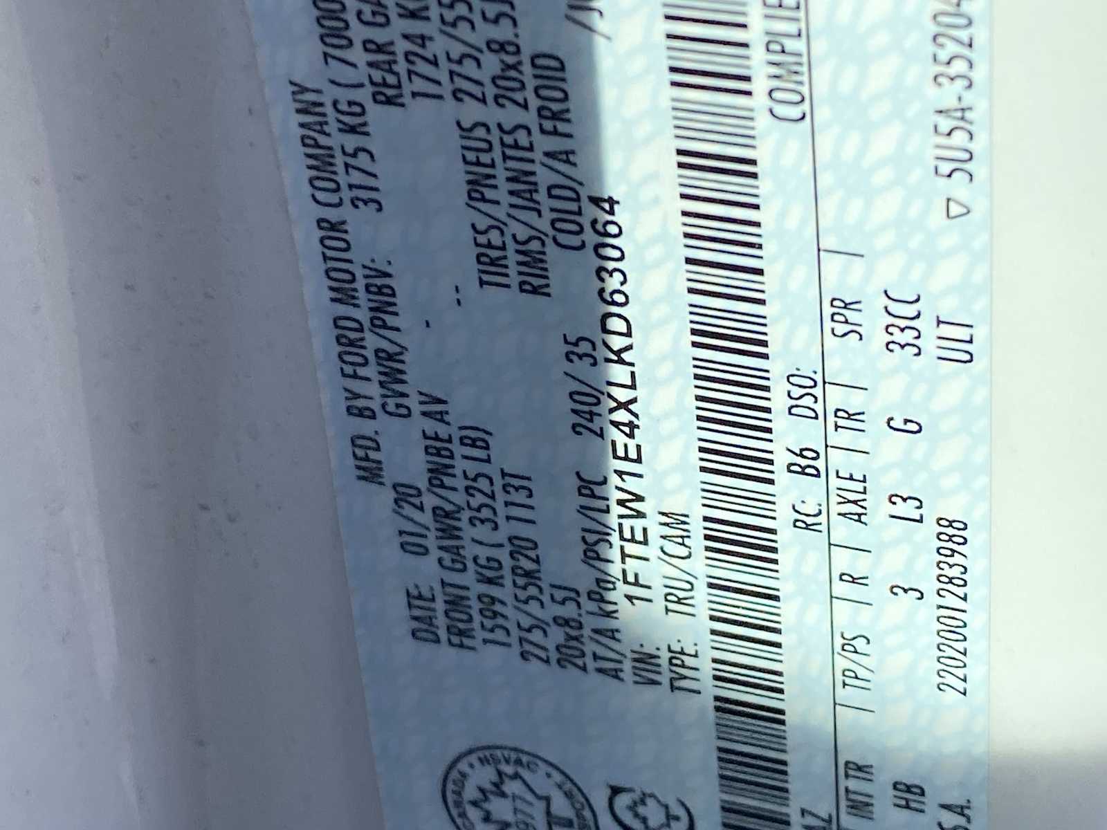 Thumbnail: 2020 Ford F-150 - 33