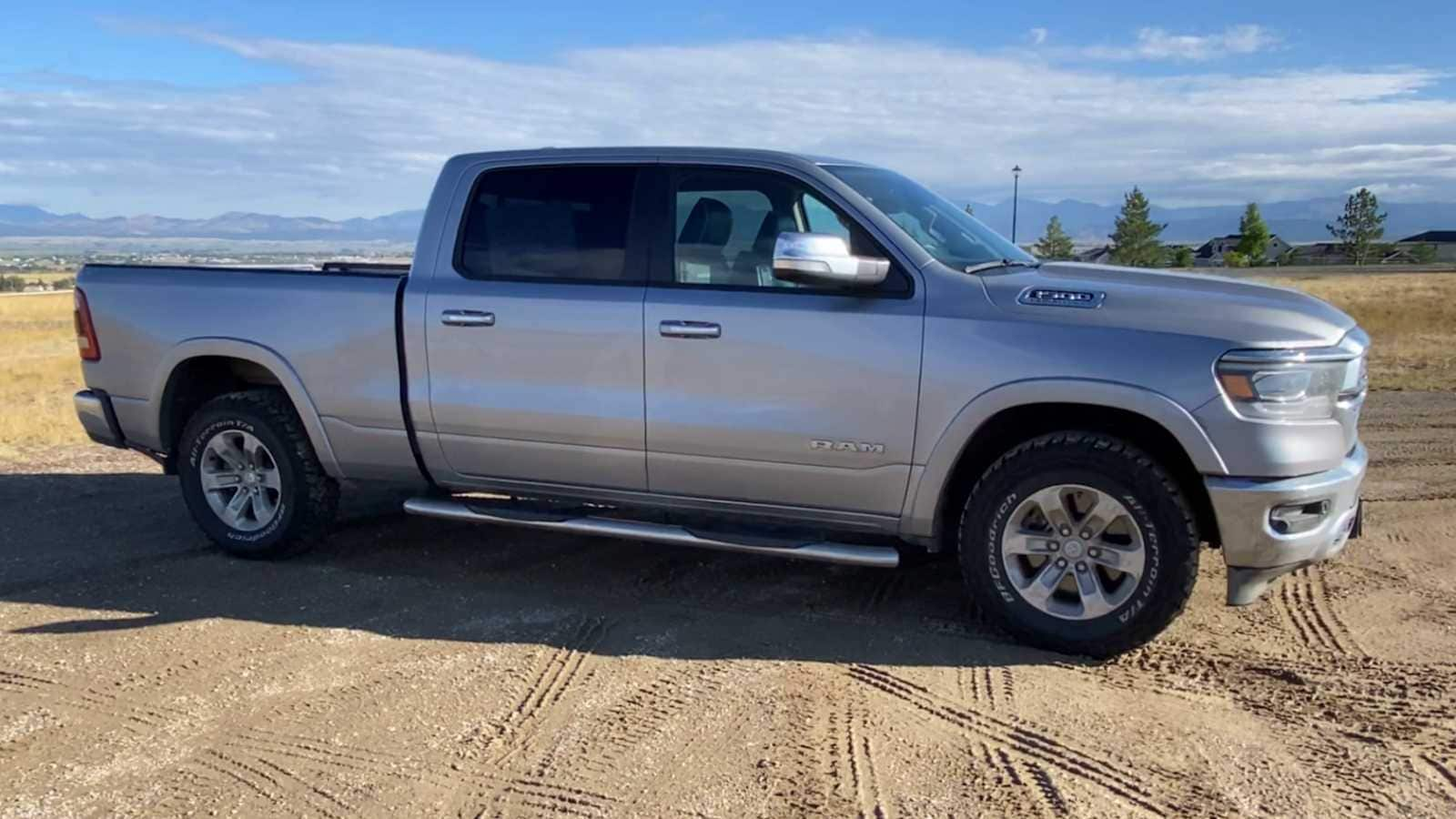 Used 2021 RAM Ram 1500 Pickup Laramie with VIN 1C6SRFRT6MN635044 for sale in Helena, MT