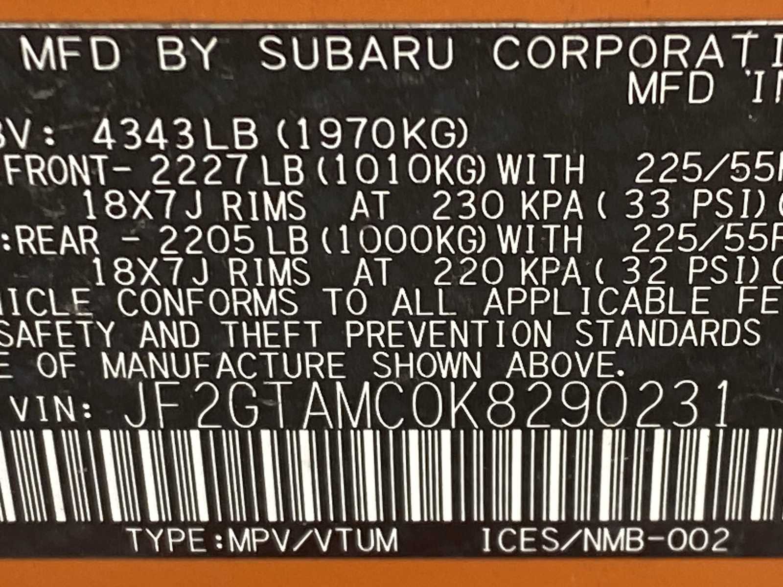 Thumbnail: 2019 Subaru Crosstrek - 21