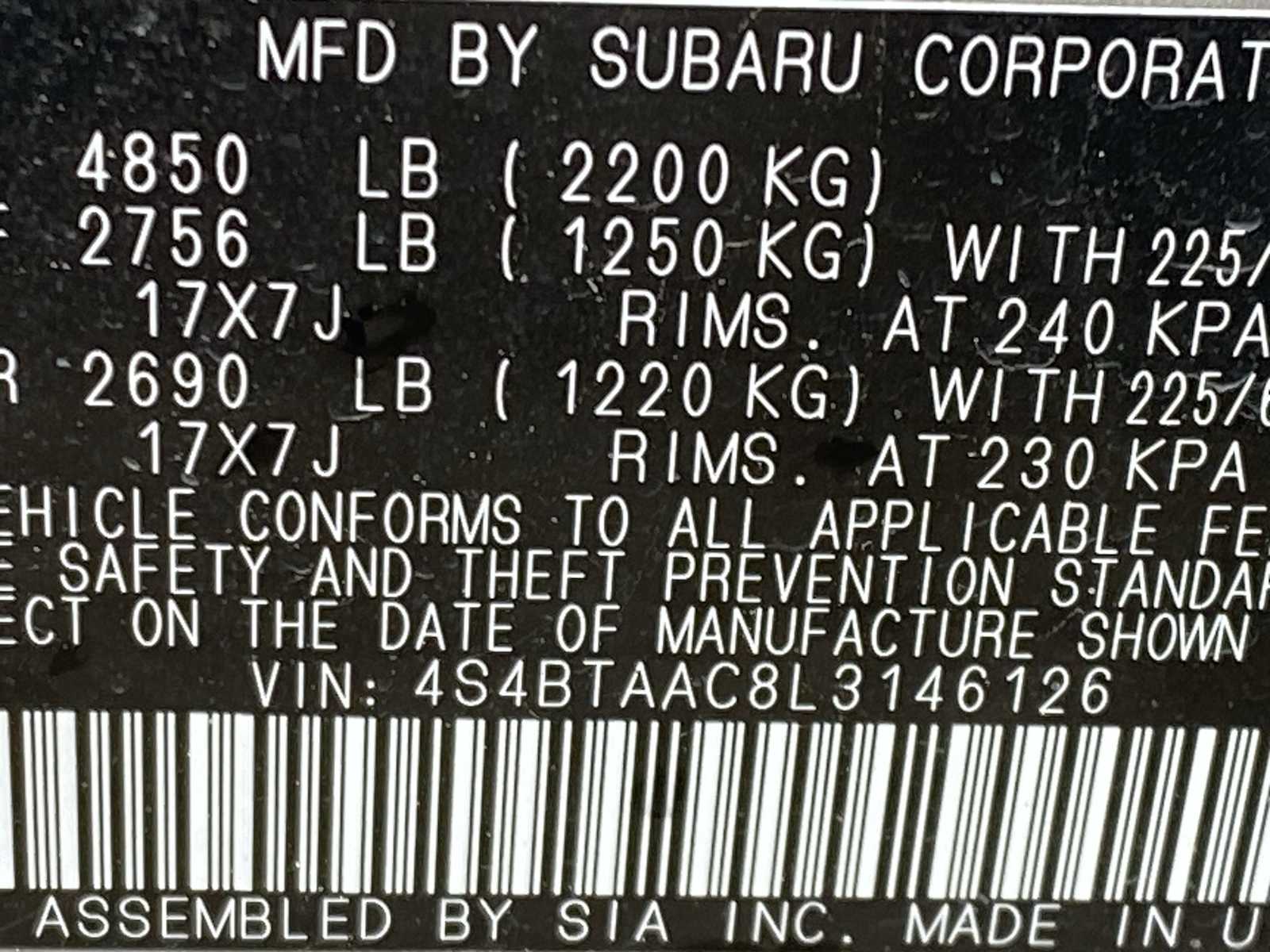 Thumbnail: 2020 Subaru Outback - 21