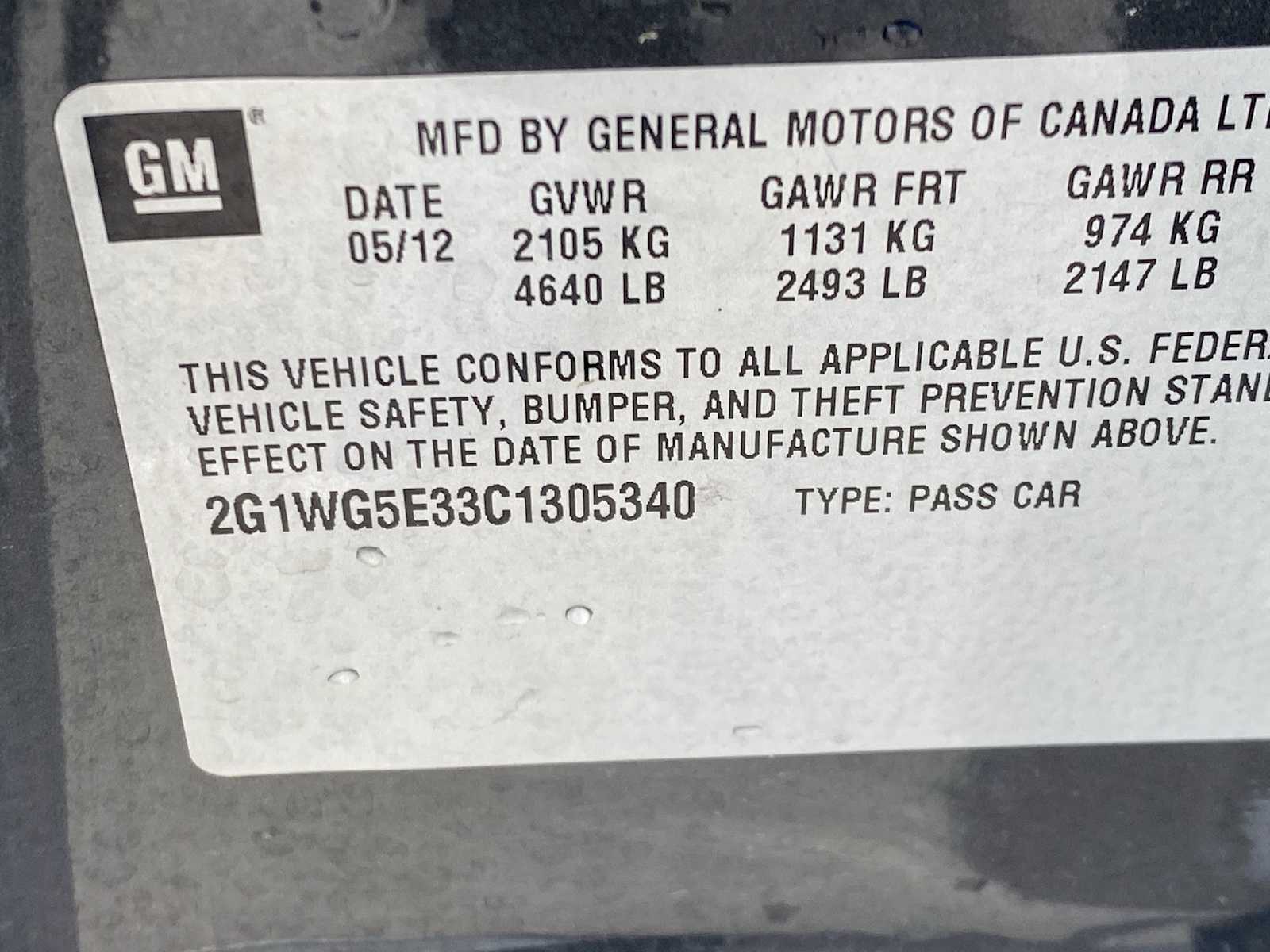 Thumbnail: 2012 Chevrolet Impala - 21