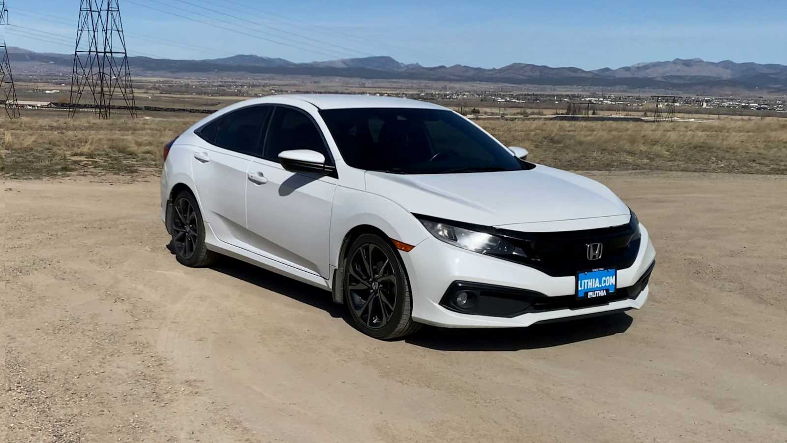 Used 2020 Honda Civic Sport with VIN 2HGFC2F84LH506121 for sale in Helena, MT