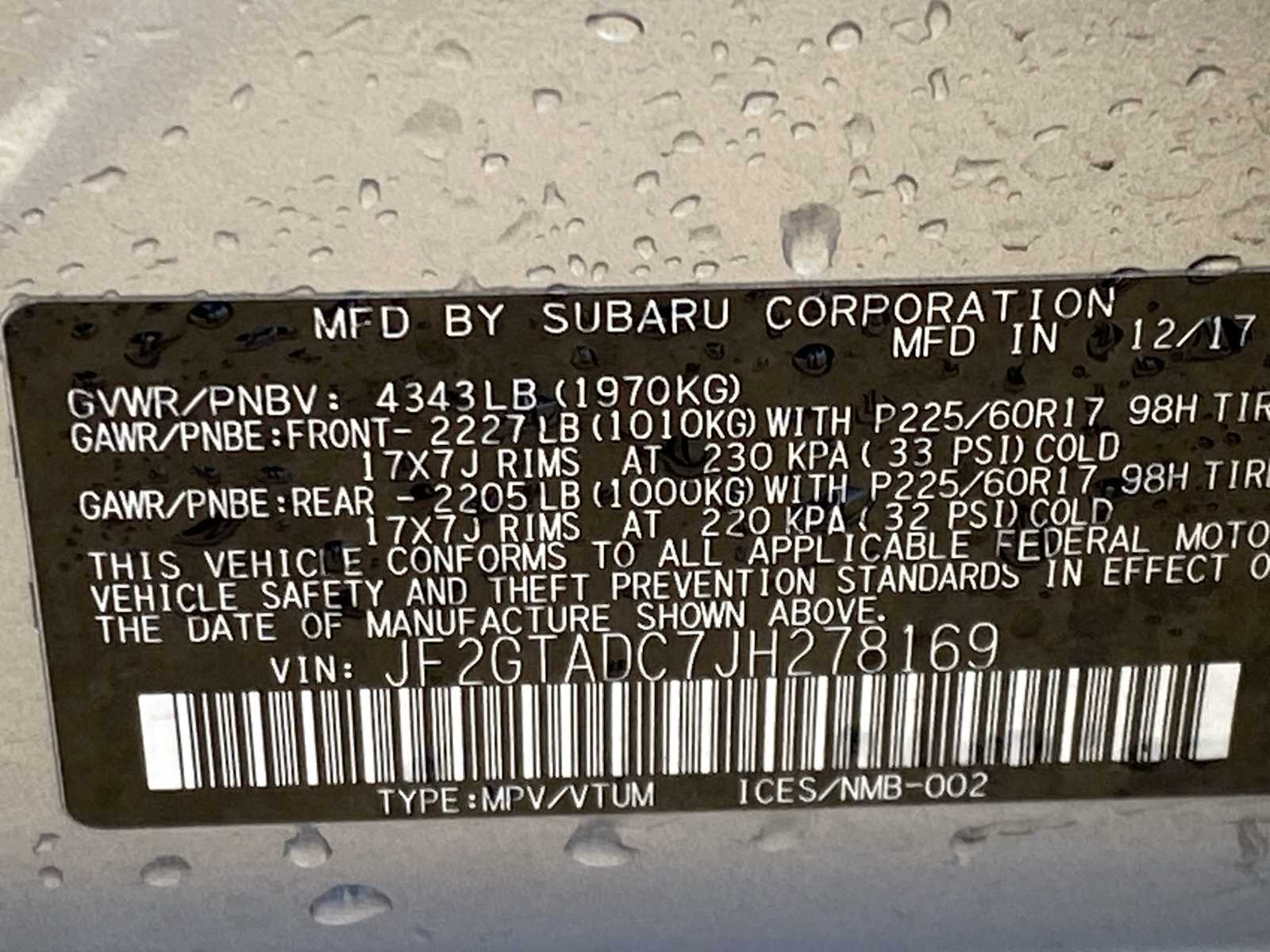 Thumbnail: 2018 Subaru Crosstrek - 34