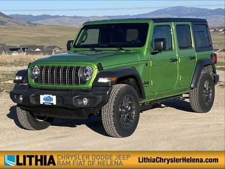 New 2026 Jeep Wrangler 4-DOOR SPORT S Sport Utility Helena, MT
