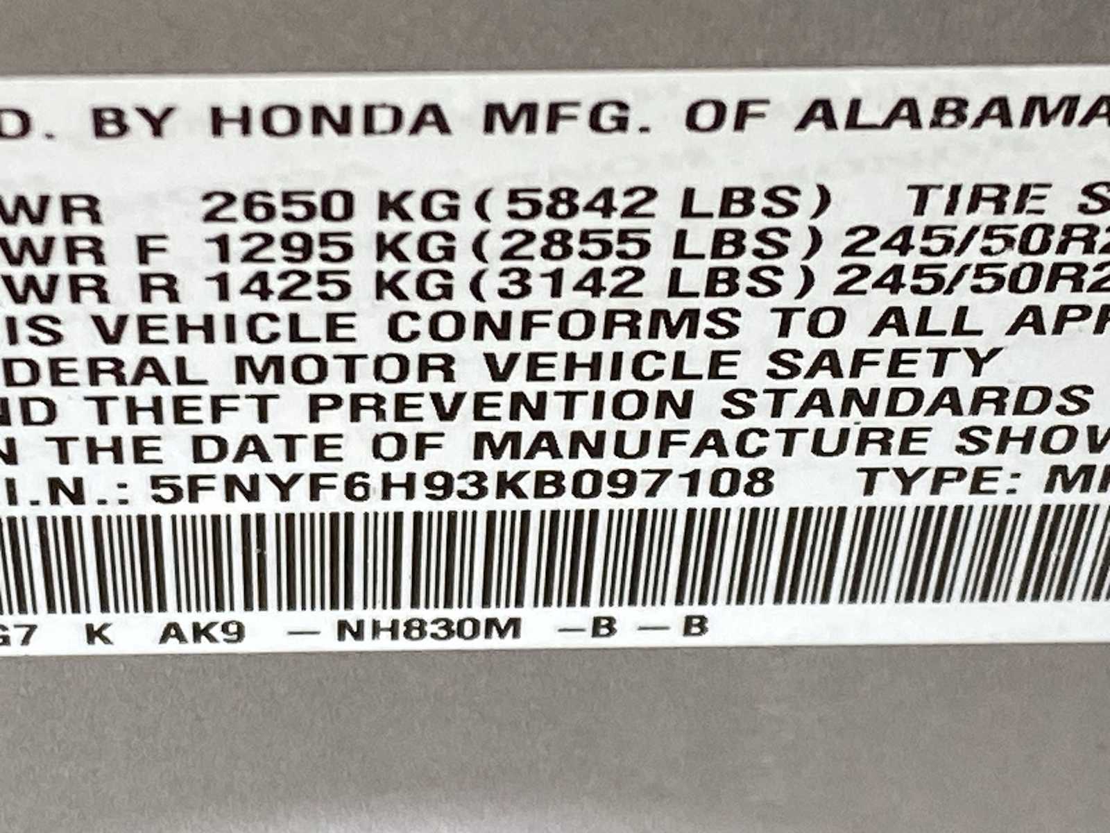 Thumbnail: 2019 Honda Pilot - 28