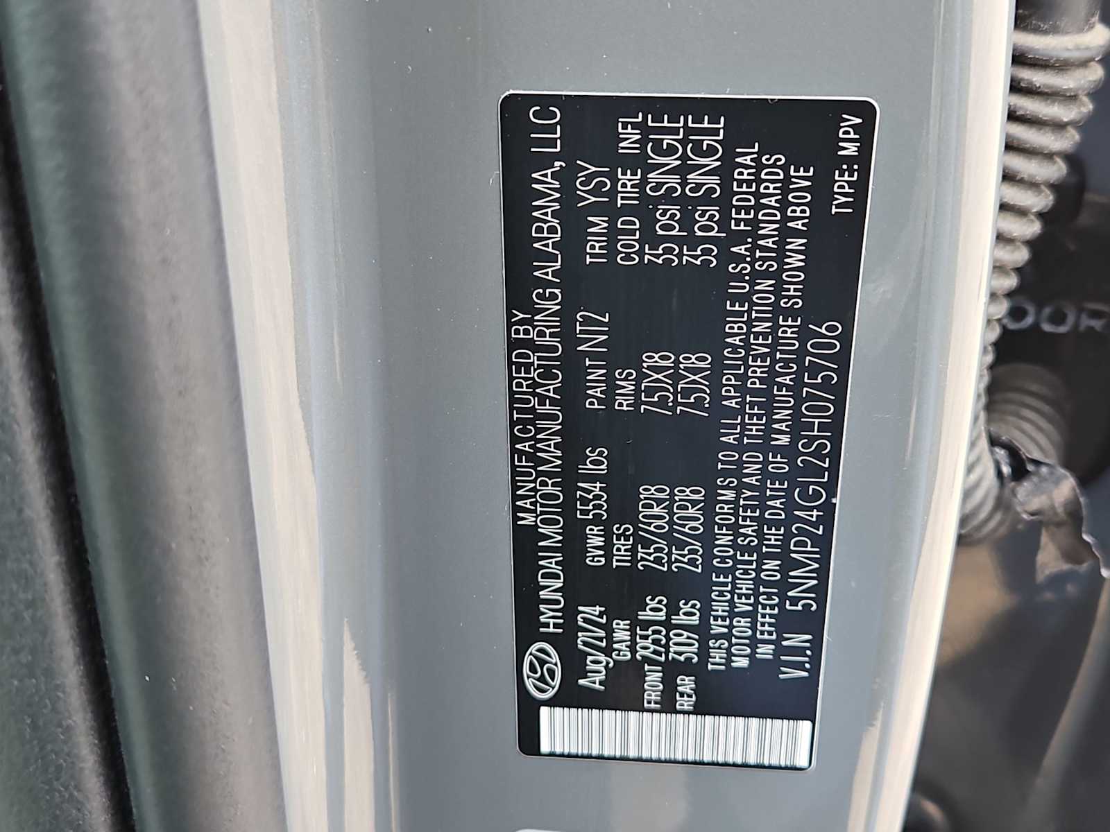 Thumbnail: 2025 Hyundai Santa Fe - 34