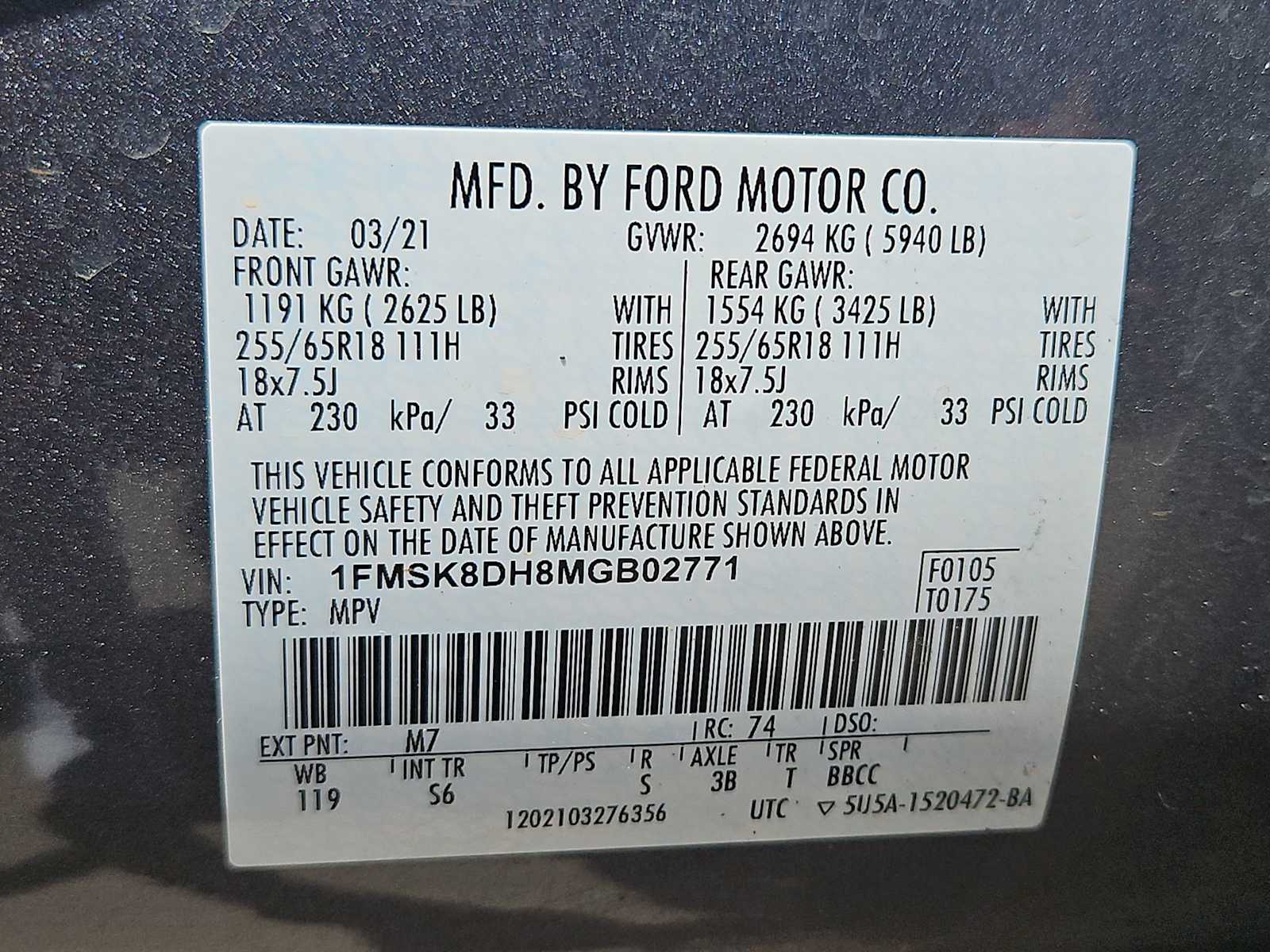 Thumbnail: 2021 Ford Explorer - 31