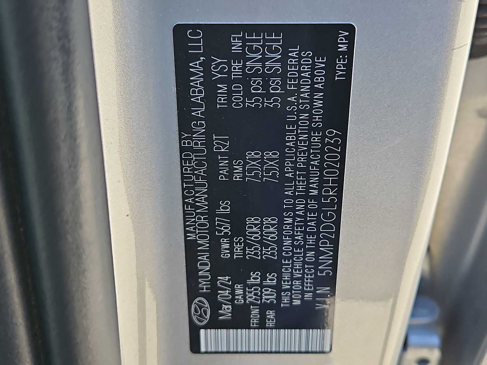 Thumbnail: 2024 Hyundai Santa Fe - 35