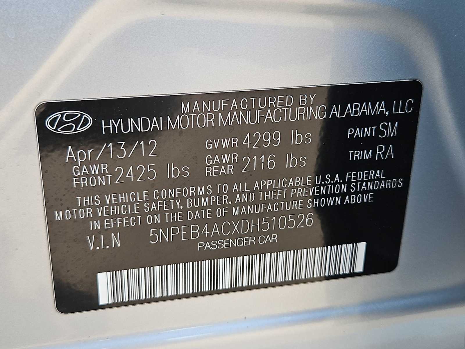 Thumbnail: 2013 Hyundai Sonata - 29