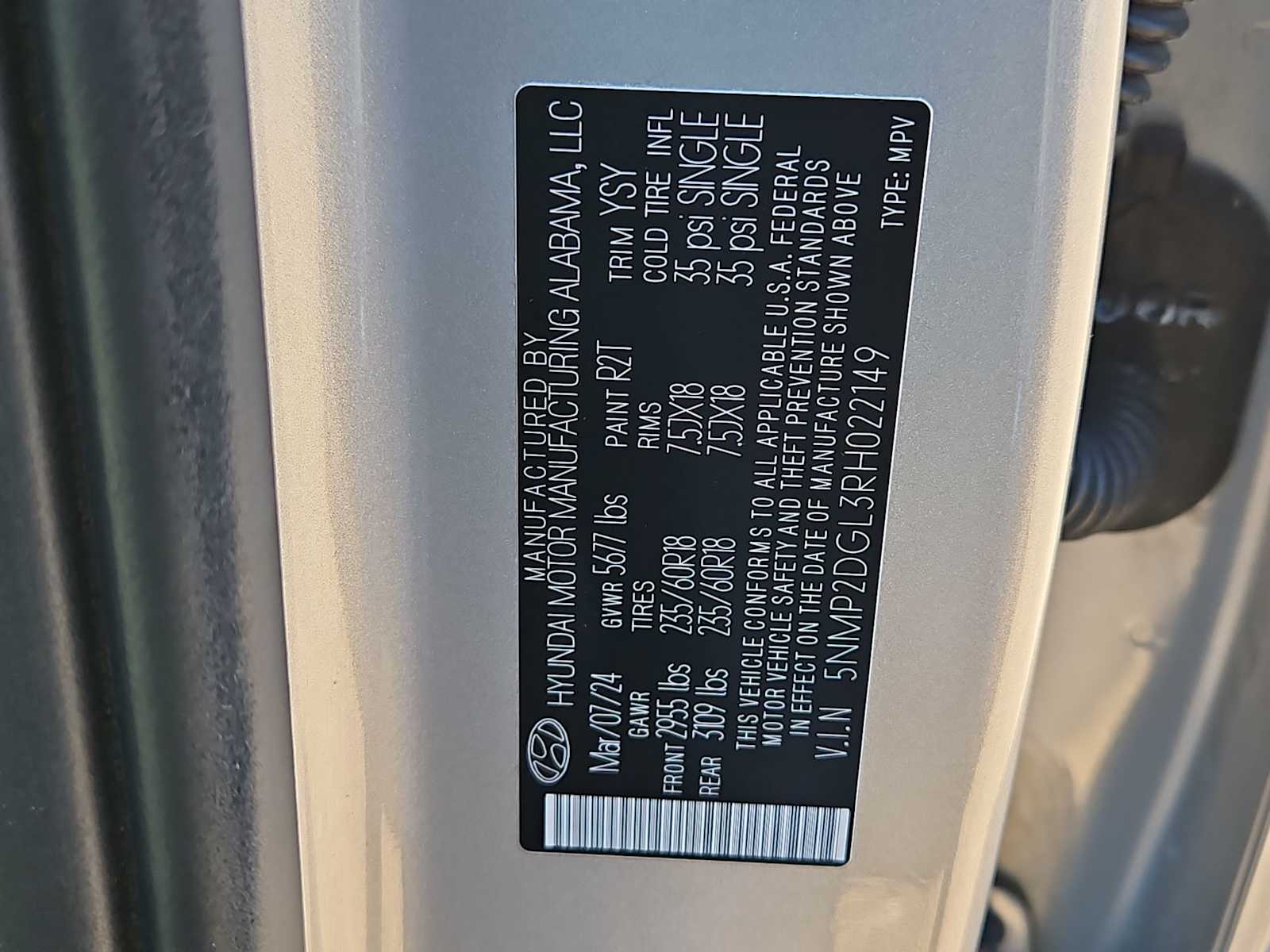 Thumbnail: 2024 Hyundai Santa Fe - 35