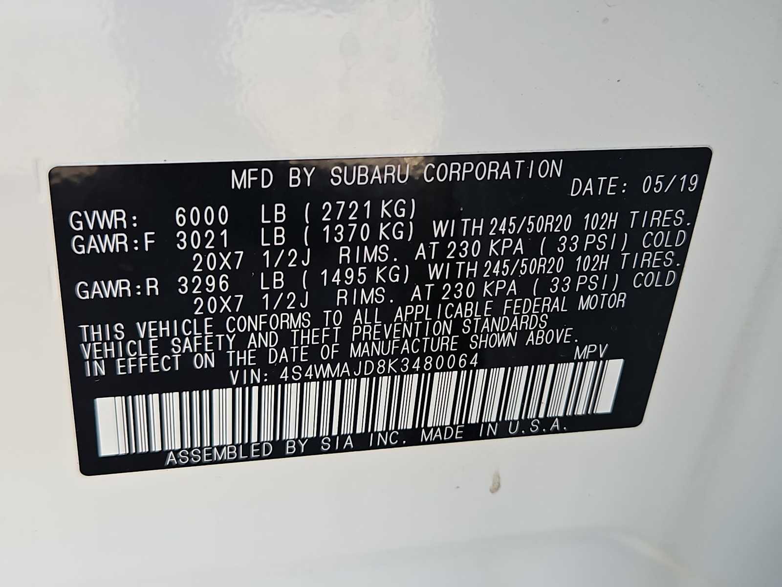 Thumbnail: 2019 Subaru Ascent - 35