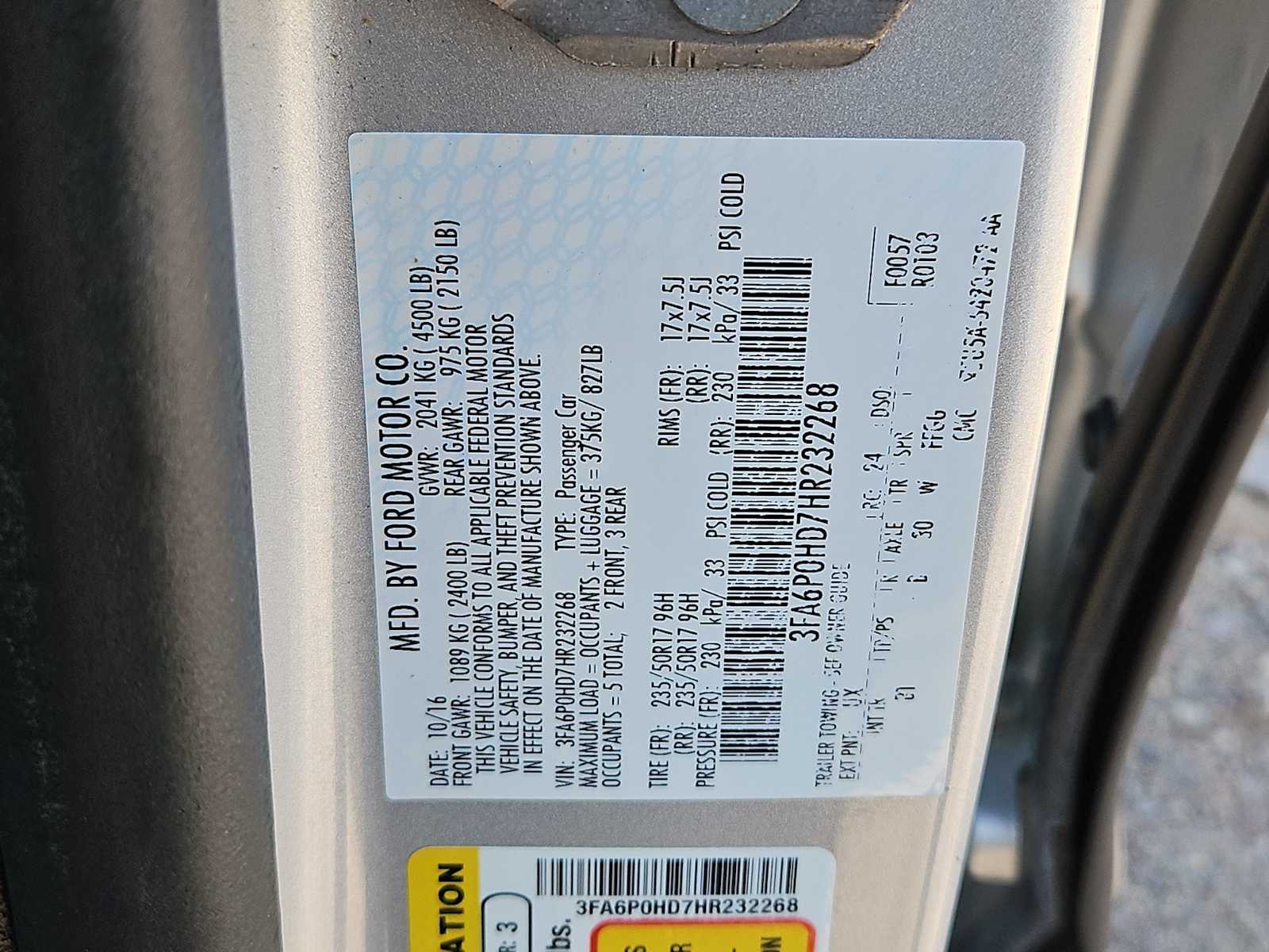 Thumbnail: 2017 Ford Fusion - 36