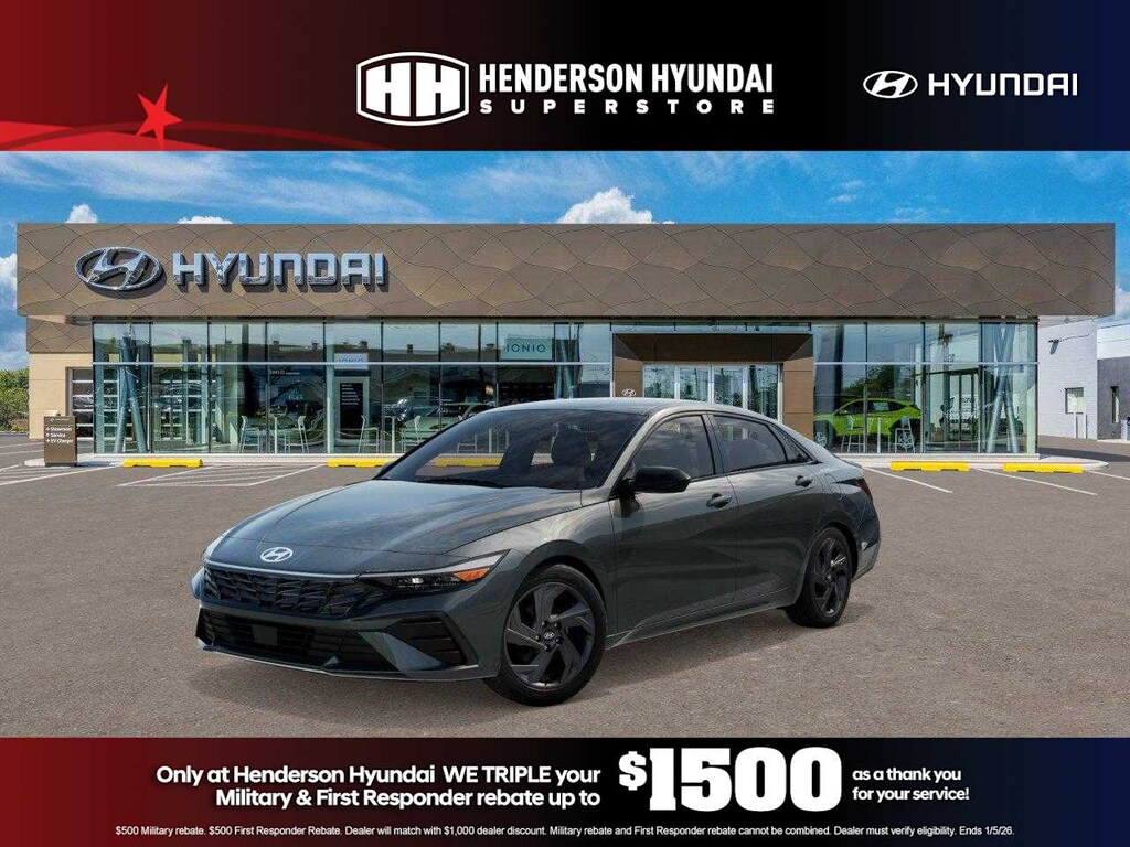 New 2026 Hyundai Elantra SEL Sport Sedan